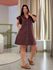 Vestido Eloa Marrom