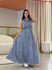 Vestido Isabel Azul Petróleo 