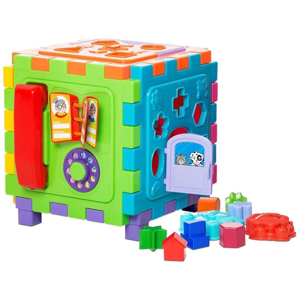 Cubo Didático Grande Mercotoys - Dani Brinquedos