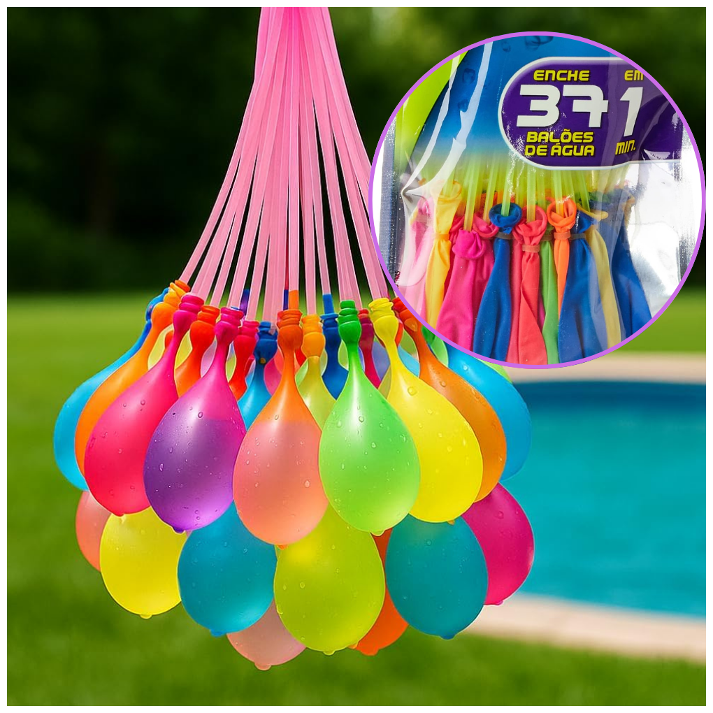 Balões De Água Water Balloons Art Brink - Dani Brinquedos