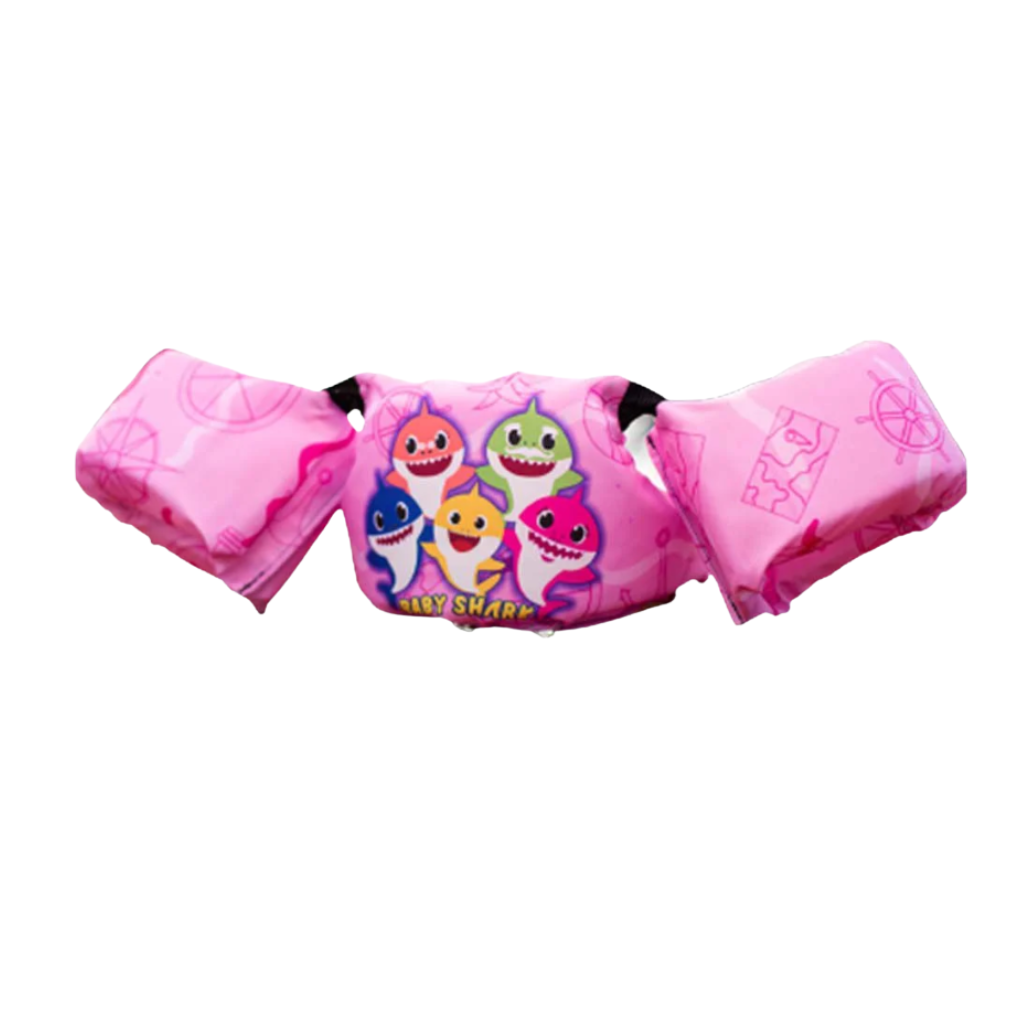  BOIA COLETE PERSONAGEM BABY SHARK ROSA - Dani Brinquedos