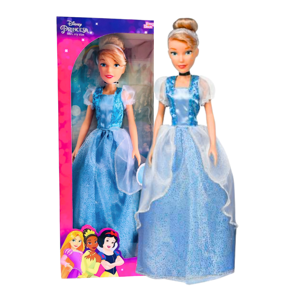 Boneca Princesa Disney Cinderela Mini my size - Dani Brinquedos