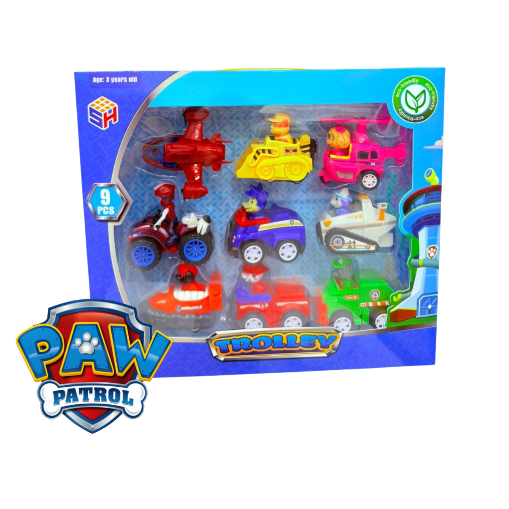 Kit Trolley Patrulha Canina - Dani Brinquedos