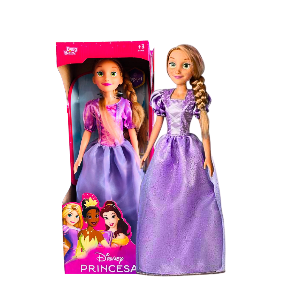 Boneca Princesa Disney Rapunzel Mini My Size - Dani Brinquedos