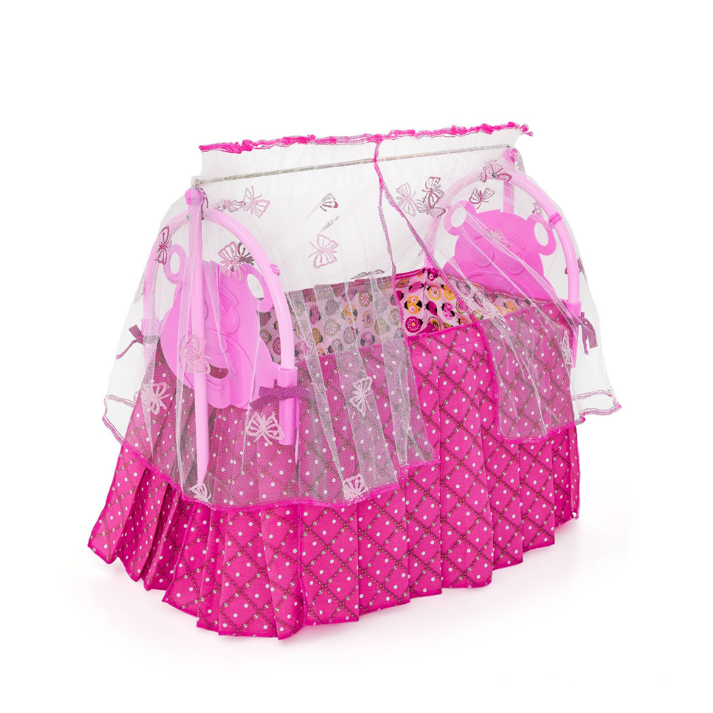  BERÇO DE BONECA MEU SONHO - Dani Brinquedos