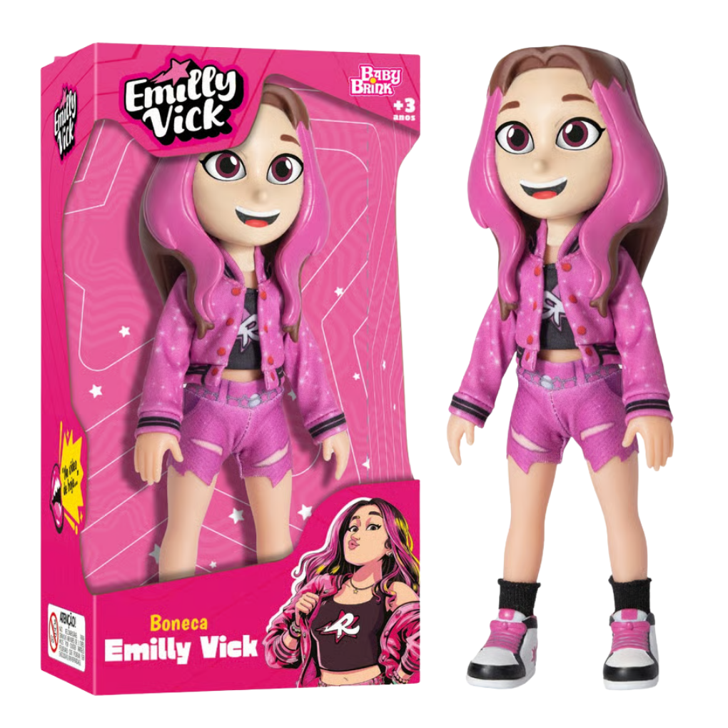 Boneca Emilly Vick - Dani Brinquedos
