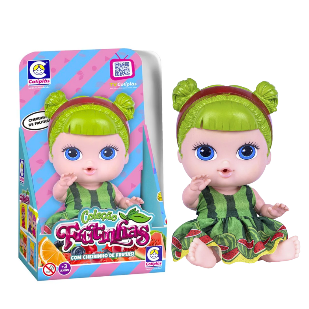 Boneca Frutinhas Melancia - Dani Brinquedos
