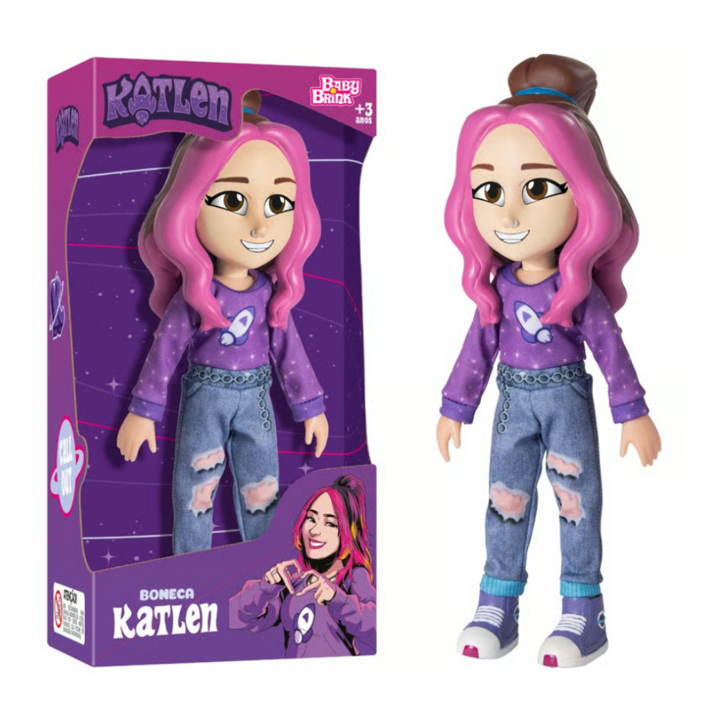 Boneca Katlen - Dani Brinquedos