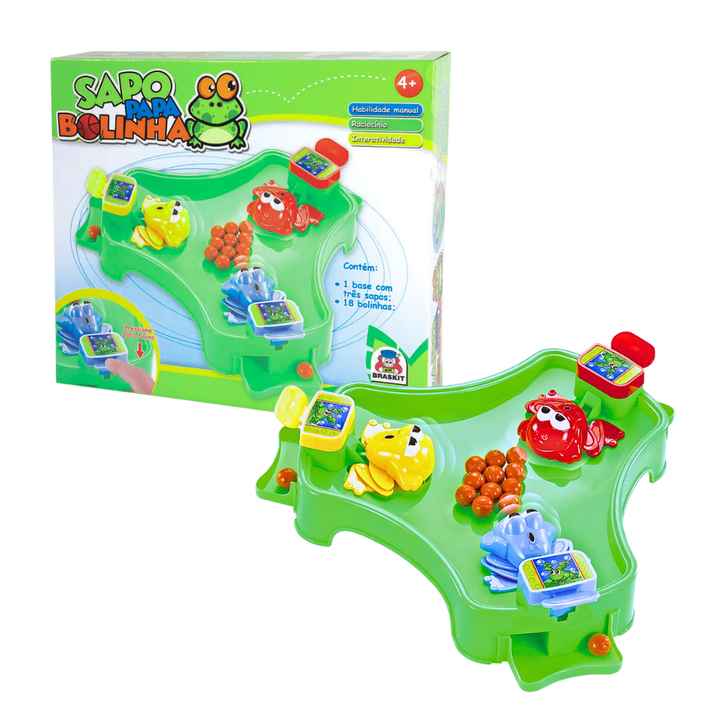 Jogo Sapo Papa Bolinha - Dani Brinquedos