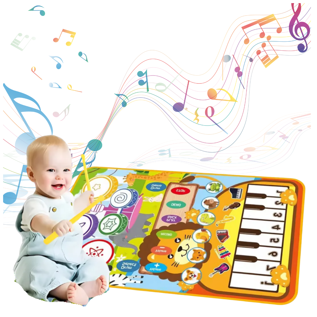 Tapete Musical Infantil Interativo - Dani Brinquedos
