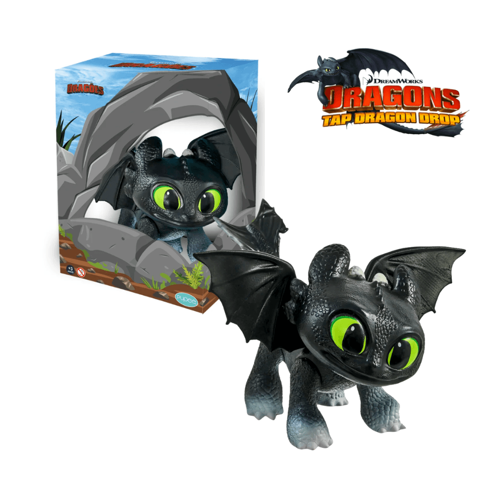  Eclipse - Baby Dragões - DreamWorks™ Como Treinar... - Dani Brinquedos