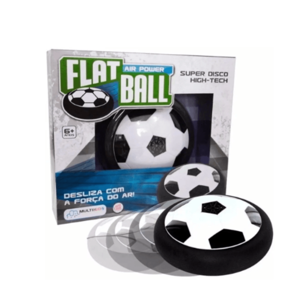 Flat Ball Futebol- Bola Flutuante - Dani Brinquedos