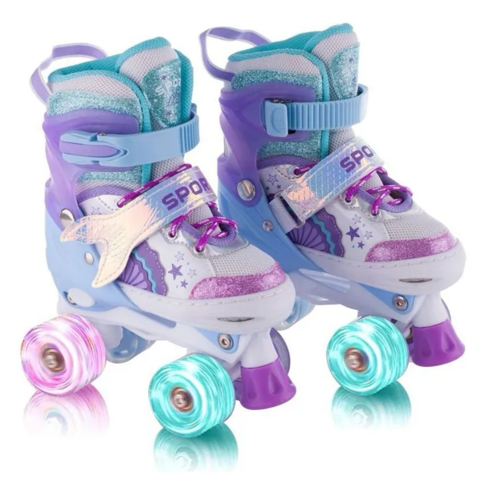 Patins Roller Sereia - Dani Brinquedos