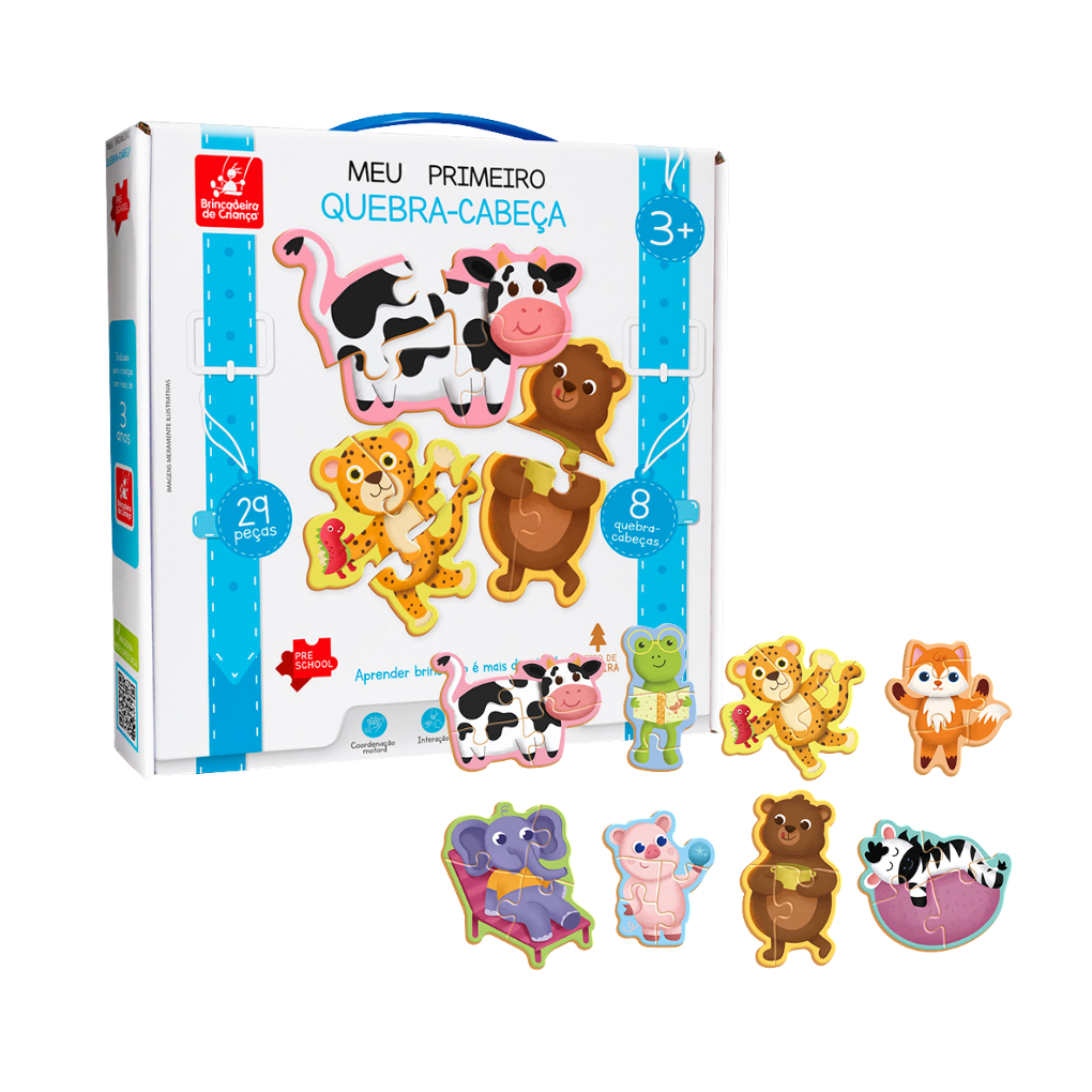 Meu Primeiro Quebra-cabeça - Dani Brinquedos
