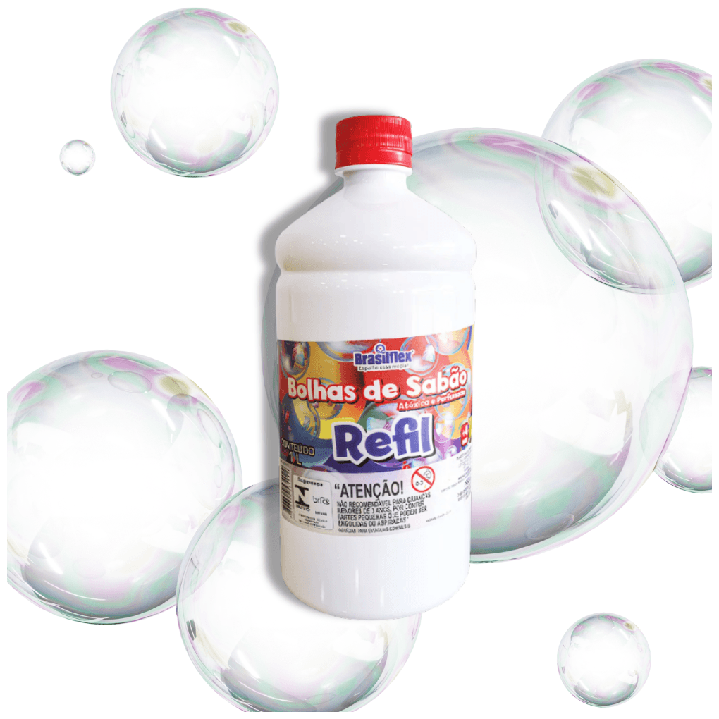 Refil para Bolha de Sabão - Dani Brinquedos