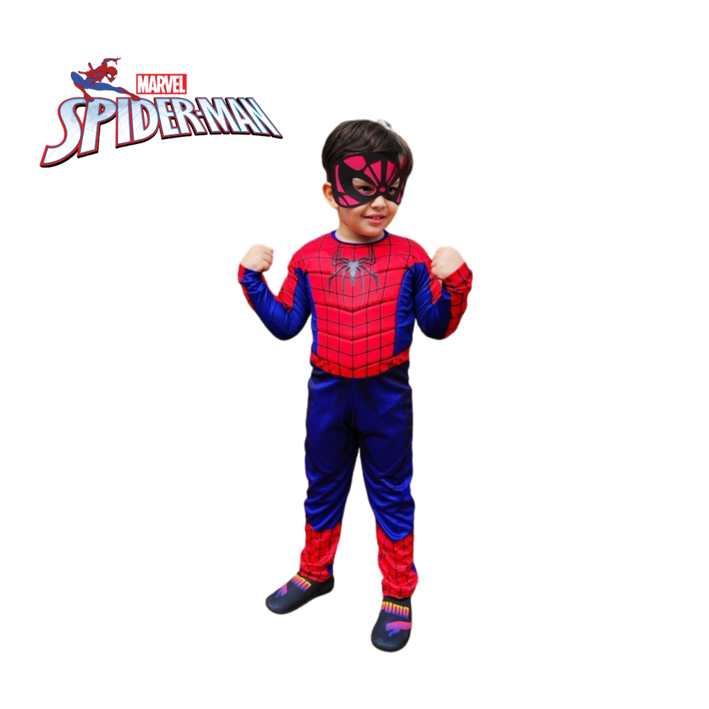 Fantasia Homem Aranha Luxo - Dani Brinquedos