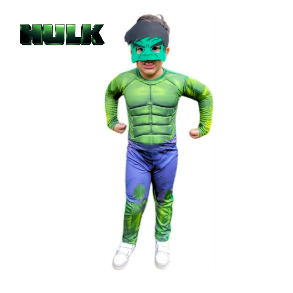 Fantasia Hulk Luxo - Dani Brinquedos
