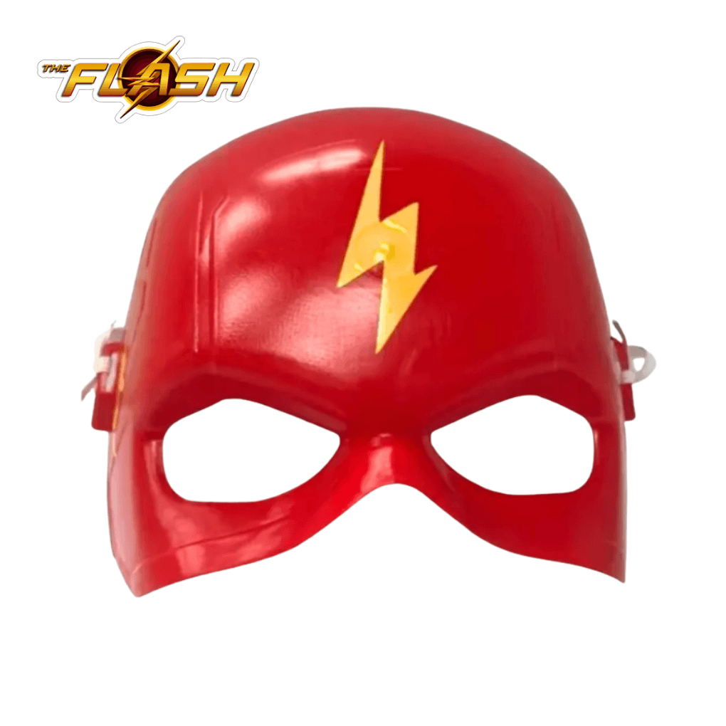 Máscara Flash Infantil - Meia Face - Dani Brinquedos