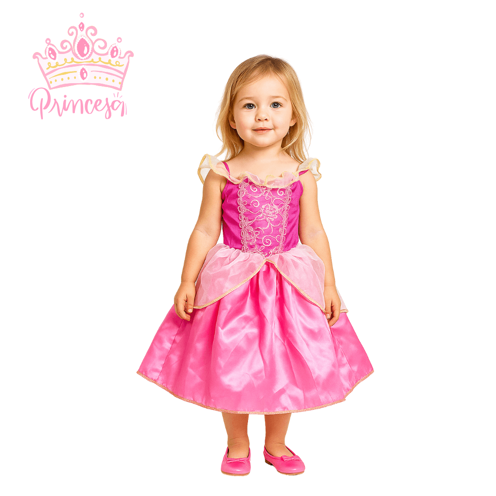 Fantasia Infantil Princesa - Dani Brinquedos