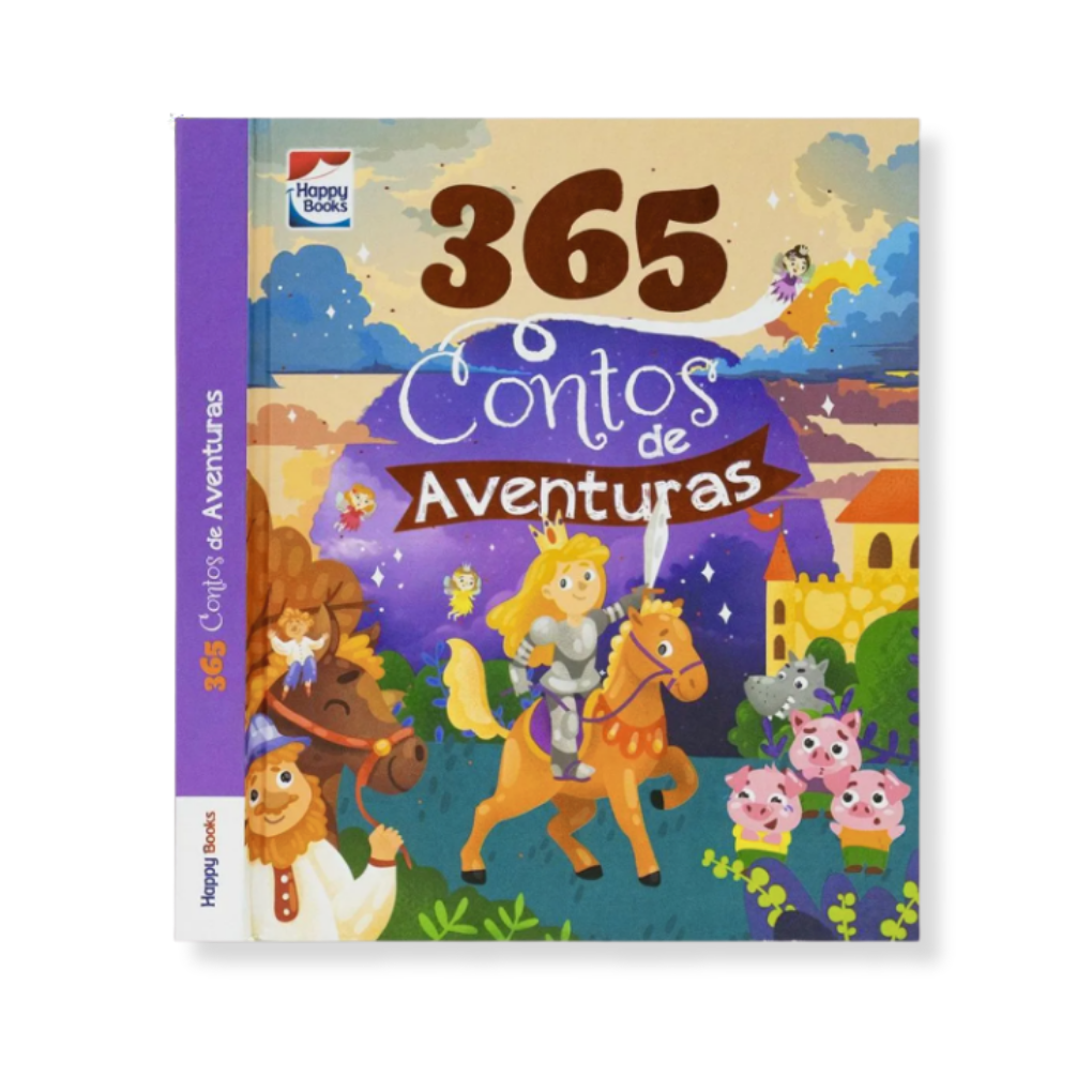 Livro 365 Contos de Aventuras - Dani Brinquedos