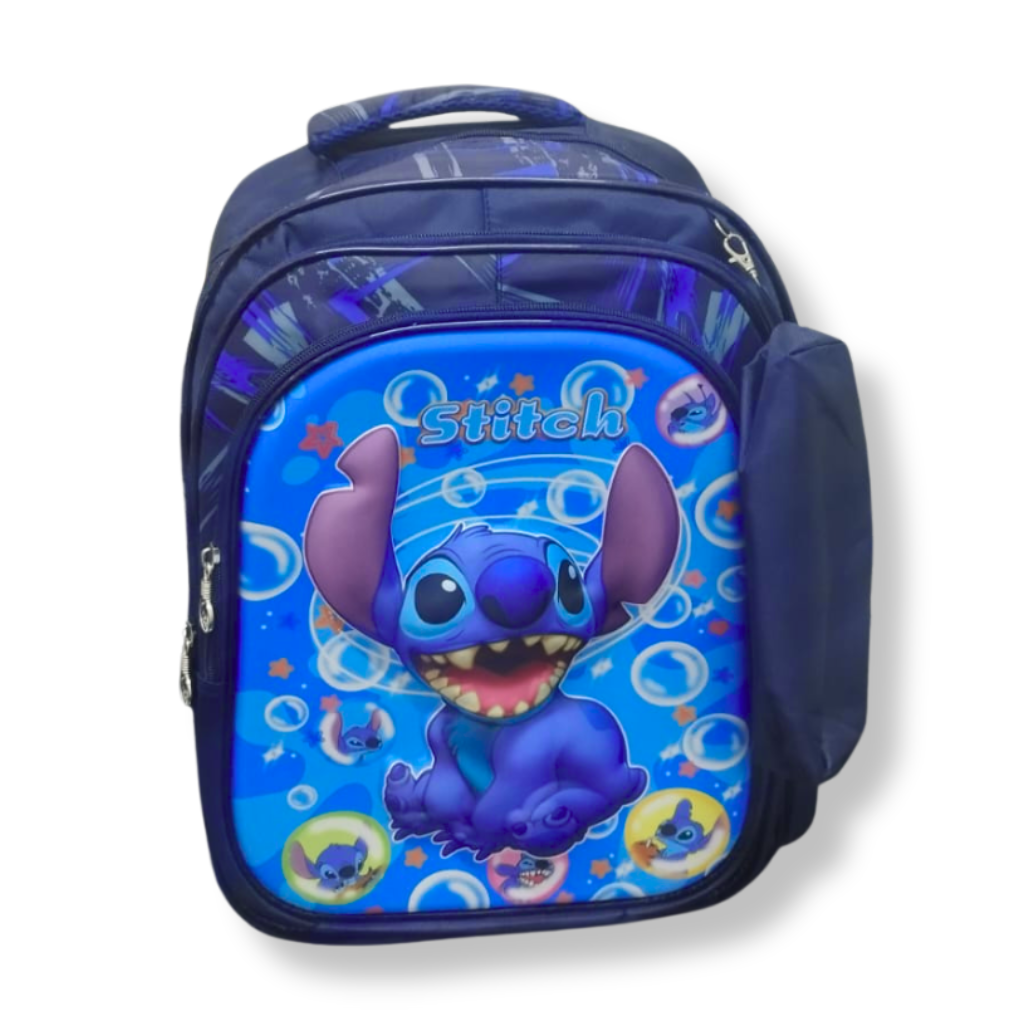 Mochila Escolar com Estojo - Stitch3 - Dani Brinquedos