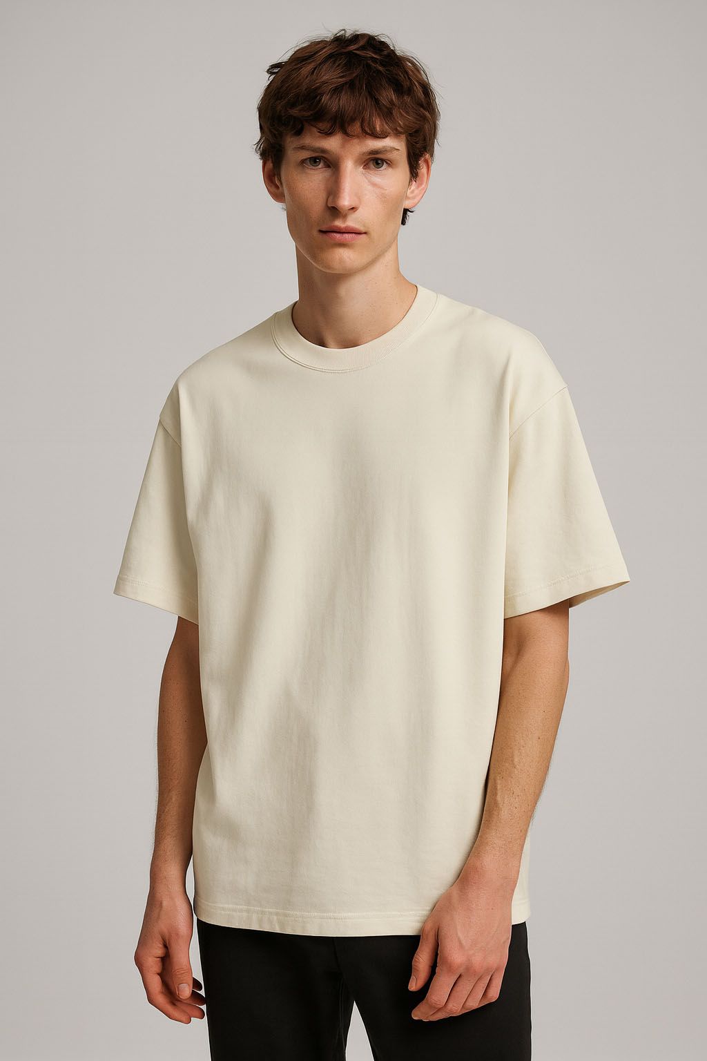 Camiseta Oversized Premium Areia Masculina – 100% ...
