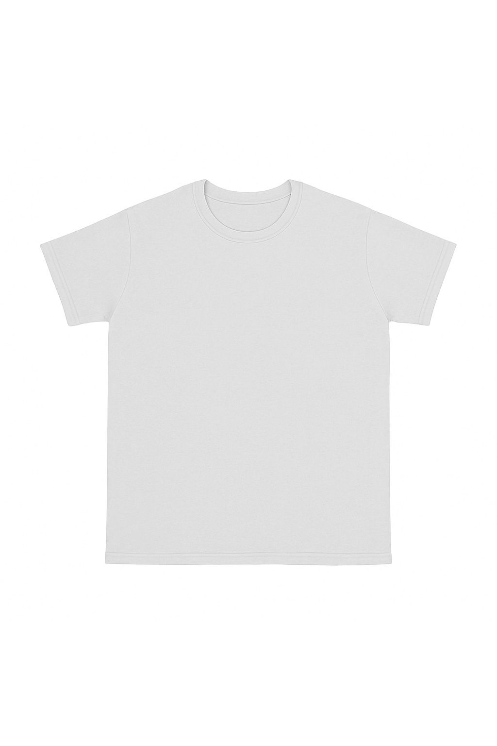 Camiseta Masculina Premium Branco Sem Costura Late...