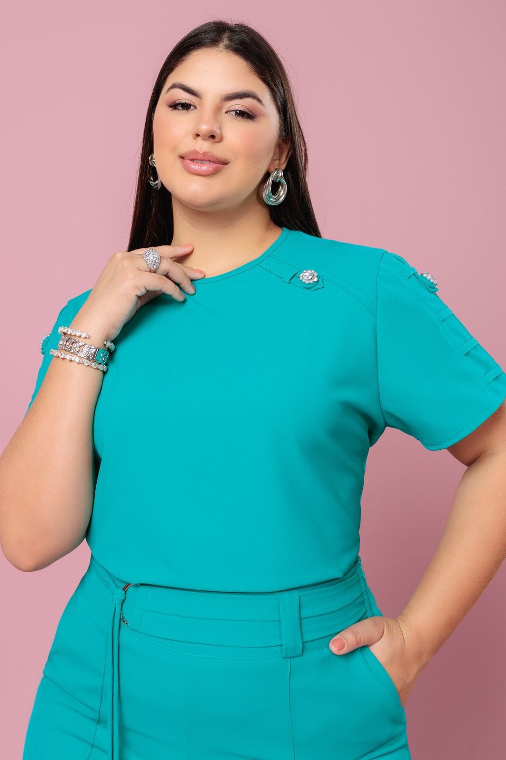Blusa de alfaiataria