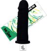 Capa Peniana de 13 Para 18cm em CyberSkin Desire (CCY332) - Preto