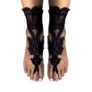 *Sapatilha Romana Rendada (DM5003) - Preto