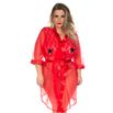 *Robe Luxo Plus Size (PS2082) - Vermelho