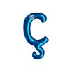 Letras Para Personalização de Plug Azul (HA180A) - Cedilha
