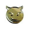 Separador de Palavras Formato de Emoji Diabinho (HA180EM) - Dourado