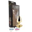 Plug Metálico Personalité Coração Com Duas Pedras - (HA189) - Dourado