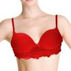 *Soutien Recorte Com Detalhe Atras Em Laço (OB348). - Vermelho