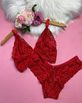 *Conjunto Fernanda (OD013). - Vermelho