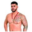 Arreio Harness Anthony (EX208-EX207) - Vermelho