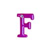 Letras Para Personalização Rosa (HA180R). - F