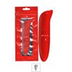 Vibrador Ponto G Aveludado Golfinho SI (6178) - Vermelho