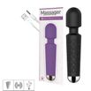 Massageador Recarregável Varinha Mágica Waterproof VP - (AV000M) - Preto