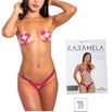 Lingerie Comestível Karamela (ST574) - Morango c/ Champagne