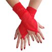Luva em Tule Com Renda (ST972) - Vermelho