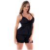 *Pijama Melissa Short (PS8443) - Preto