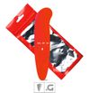Vibrador Ponto G Linha Color Aveludado SI (5131) - Vermelho