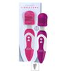 Massageador Varinha Magica Female Vibrators (AV002M) - Branco c/ Roxo