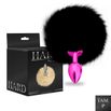 Plug de Metal PomPom Escuro Hard (HA115-ST607) - Rosa