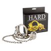Kit Algema e Plug Cravejado M (HA147). - Cromado