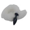 Plug de Plástico G Less Preto Com Cauda (HA170P) - Branco