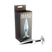 Plug de Metal Slim Com Pedras Variadas (HA172) - Cromado
