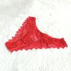 *Calcinha Renda Conforto (LK001) - Vermelho